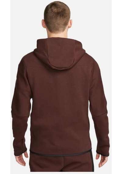 Sportswear Tech Fleece Hoodie Erkek Sweatshirt Cu4489-227 Kahverengi