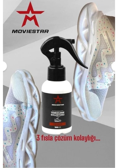 Qramed Moviestar Orthopedix Ayakkabı Ve Tekstil Temizleme Solüsyonu 100ml Çok Renkli