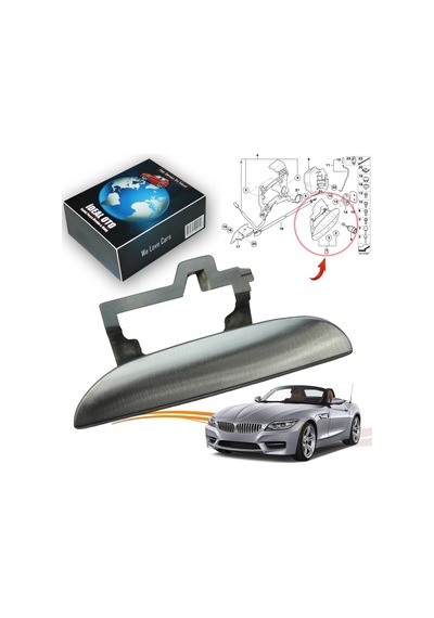 Bmw Z4 E85 2002-2009 Metal Sol Dış Kapı Kolu