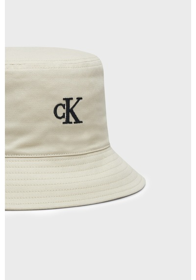 Calvin Klein % 100 Pamuk Logolu Şapka Lv04k5020gyae Bayan Şapka Lv04k5020g Yae Krem