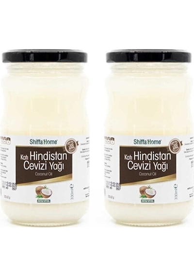 Shiffa Home Hindistan Cevizi Yağı 2 x 330 ML
