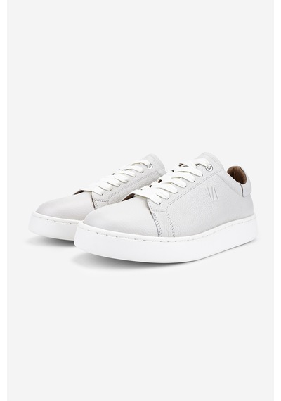 Valmenti Erkek Hakiki Deri Kırık Beyaz Sneakers & Spor Ayakkabı 04 4401 Erk Ayk Y26 Off Whıte