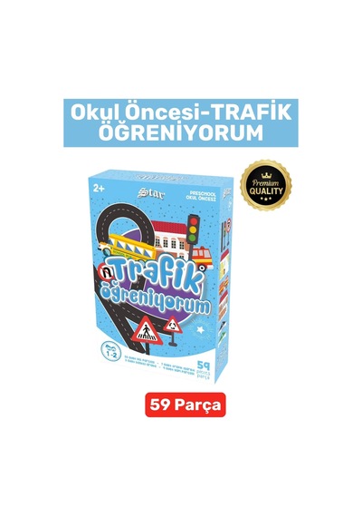 Preschool Eğitici Öğretici Zeka Dil Bilgisi Geliştirici Okul Öncesi Eğlenceli Trafik Öğreniyorum