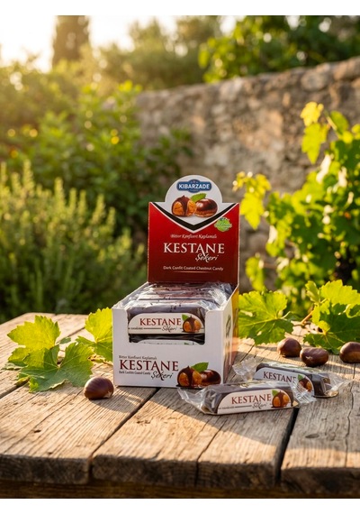 Çikolatalı Kestane Şekeri - 65 Gr X 18 Adet - 1 Kutu