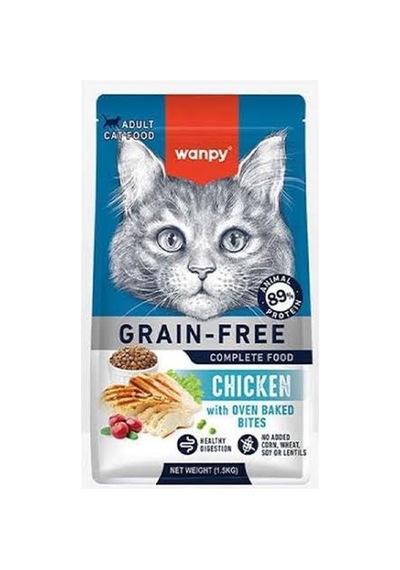 Tahılsız Tavuklu Yetişkin Kedi Maması 8 Kg Wanpy