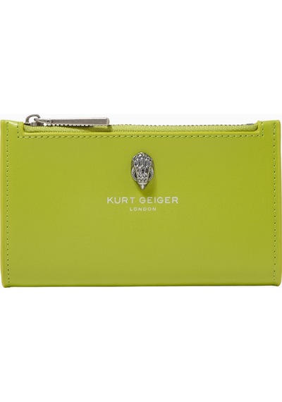 Kurt Geiger Bond Bifold Deri Cüzdan Yeşil