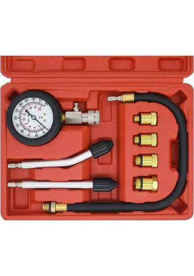 6221 Benzinli Motor Kompresyon Silindir Basınç Test Kiti 8 Parça