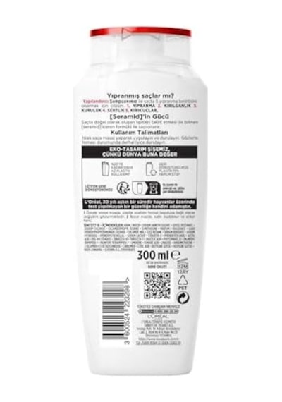 Komple Onarıcı 5 Yapılandırıcı Bakım Şampuanı 300 Ml