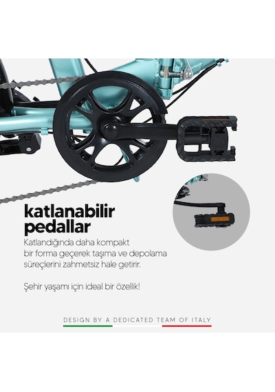 Stradacycles E-Rapido Hd 20 Jant Katlanabilir Elektrikli Bisiklet