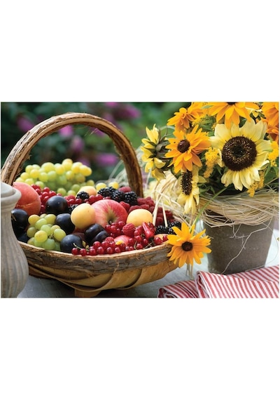 Ks Games 1000 Parça Fruit And Sunflower Puzzle (11227)