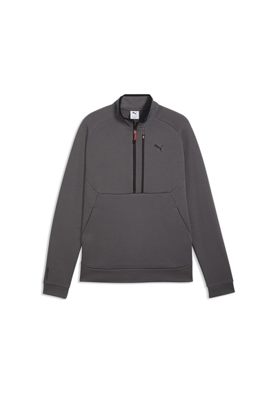 Puma Pumatech Half-zip Erkek Gri Günlük Stil Sweatshirt 69395034