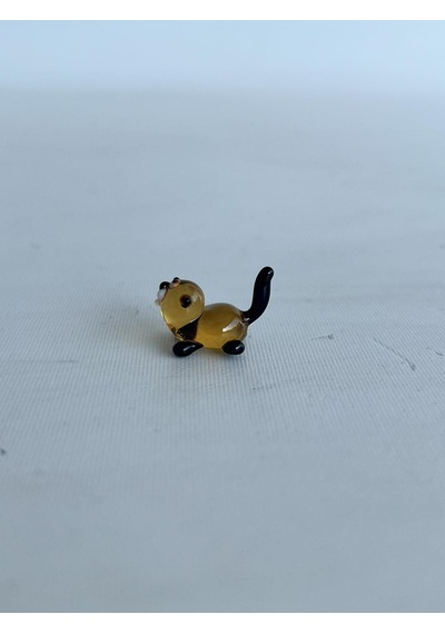 El Yapımı Mini Murano Cam Sincap Biblo A120-03
