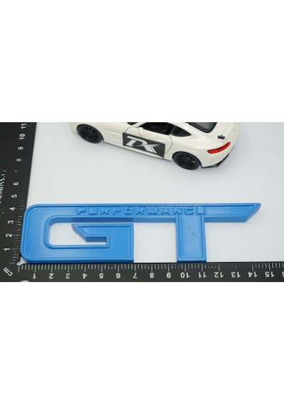 Dk Tuning Mustang Gt Performance Mavi Logo Arma Ford İle Uyumlu