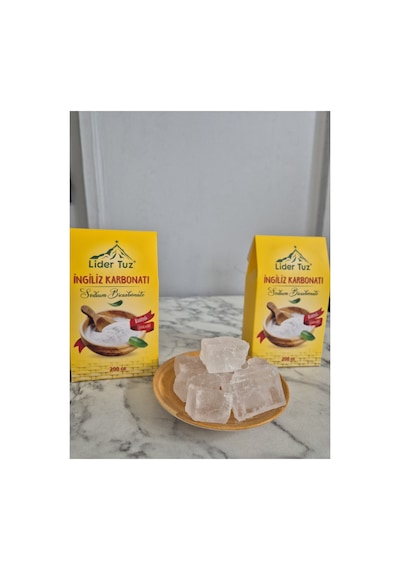 İngiliz Karbonatı 2x200 Gr Ve Sole Halit Tuzu 500 Gr Set