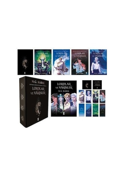 Hepimiz Gökyüzü Olmak İstedik 1 - Lordlar ve Varisler - Kutulu - N. G. Kabal - DEX