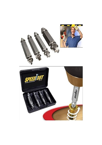 Out 8 Farklı Uçlu Hasar Görmüş Vida Çıkarıcı 711507c