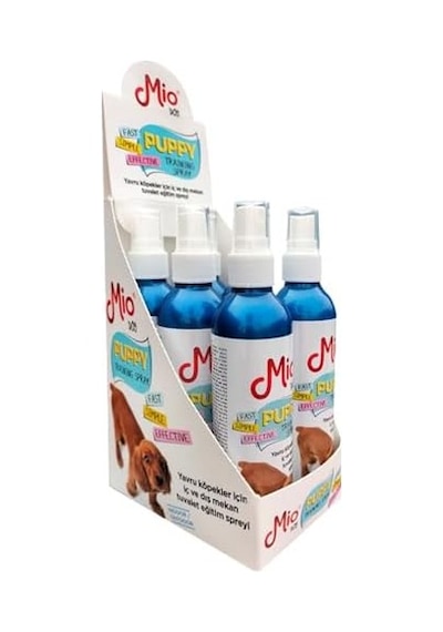 Mio Evcil Hayvan Bakım Ürünleri, Tuvalet Alıştırma Spray X 6 Adet Açık Bej