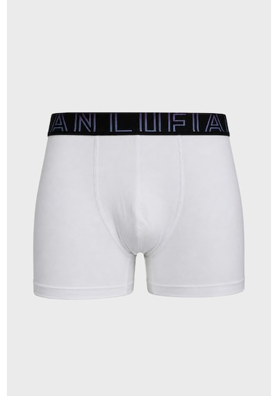 Lufian Zeg Erkek Pamuklu Boxer Beyaz Beyaz 111080040100500