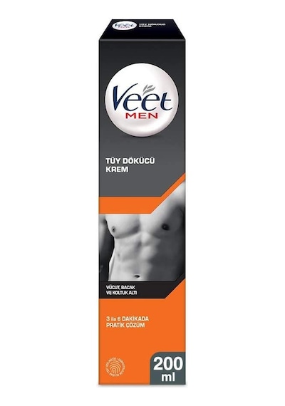 Veet Men Tüy Dökücü Krem Erkeklere Özel, 200 Ml