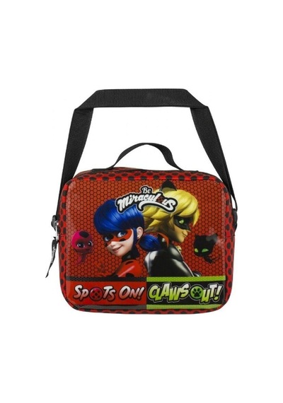 Ladybug Kabartmalı Ilkokul Sırt Çantası 2133 Ve Beslenme Çantası Karışık