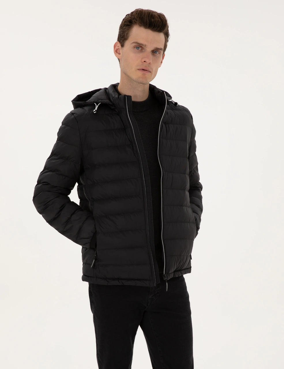 Pierre Cardin Erkek Siyah Mont 50310193-vr046 Siyah