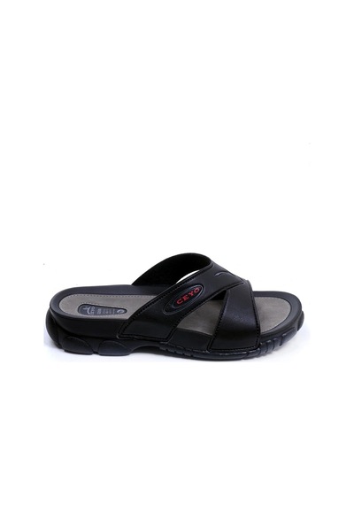 Ceyo 3200-1 Rk-553 Siyah Erkek Günlük Terlik