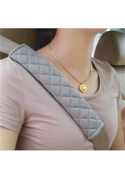 Lexroo Emniyet Kemeri Rahatlatıcı, Omuz Pedi, Baklava Desen Nakışlı, 2 Adet Çanta Askısı Rahatlatıcı