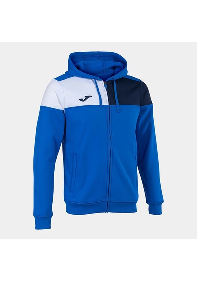 Saks - Lacivert - Beyaz Joma Erkek Futbol Eşofman Üstü Crew V Zip-up Hoodie 103087.703