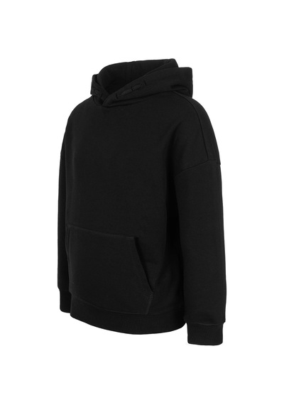 Brz Kids Unisex Çocuk Spider Hoodie Siyah