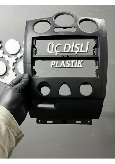 Megan 2 Faz 2 Dijital Klimalı Ön Panel Siyah 3d Baskı 1 Adet