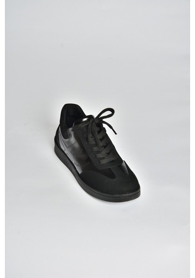 Fox Shoes V820104802 Siyah Süet Spor Ayakkabı Sneakers Siyah