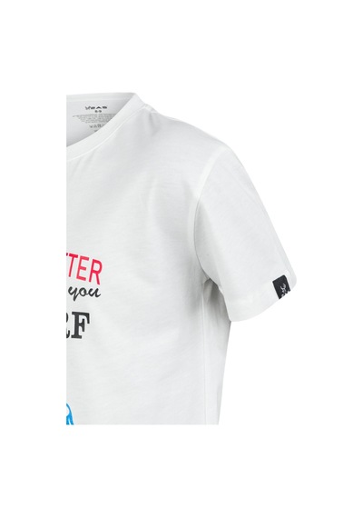 2as Aja Çocuk Baskılı T-shirt 219 Beyaz