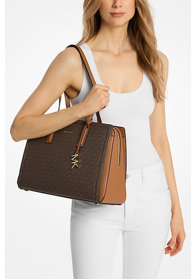 Michael Kors Kadın Md Tote Omuz Çantası - Kahverengi Kahverengi