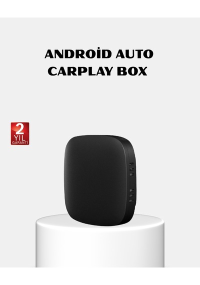 Android Auto Kablosuz Dönüştürücü Hızlı Eşleşme Ve Sesli Asistan Destekli