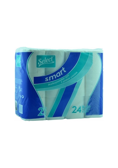 Select Smart Çift Katlı Tuvalet Kağıdı 24 Rulo