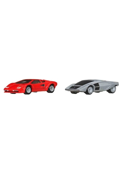 1:64 Hot Wheels Premium Car Culture 2'li Paket Lamborghini Countach Lp5000 Qv Ve Lancia Stratos Zero