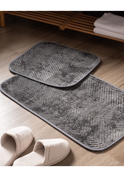 Madame Coco Eze Banyo Paspası - Antrasit 8684427050798 Grey