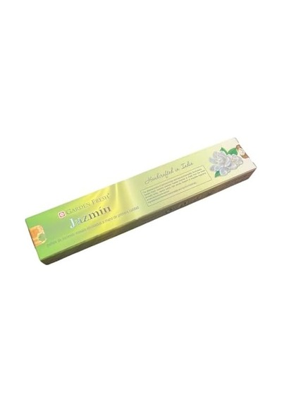Garden Fresh Jasmine Yasemin El Yapımı Doğal Tütsü Acı Kahverengi