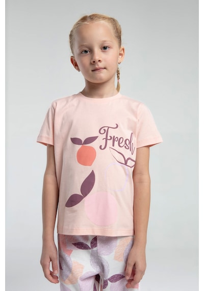 Rolypoly Kız Çocuk Pembe Pijama Takımı Pembe