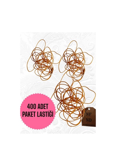 400 Adet Paket Ambalaj Lastiği Para Ve Çok Amaçlı Kullanım İçin Lastik 70 Mm