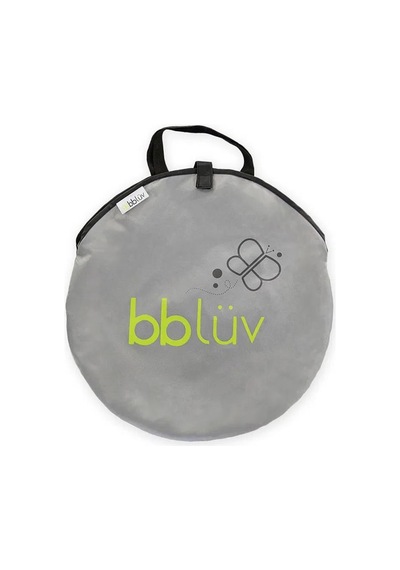 Bblüv Nidö Mini 2'si 1 Arada Seyahat ve Oyun Çadırı Gri Gri