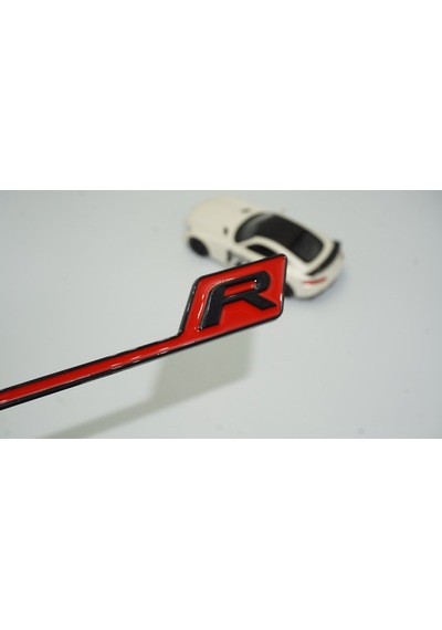 Dk Benz Amg R Gt R Eklenti Kırmızı Siyah Abs 3m 3d Bagaj Logo Amb