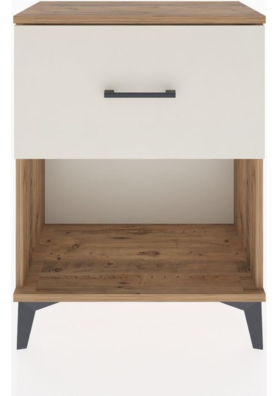 Arges Komodin 2 Çekmeceli 60x30x80 Çam-aytaşı Çam