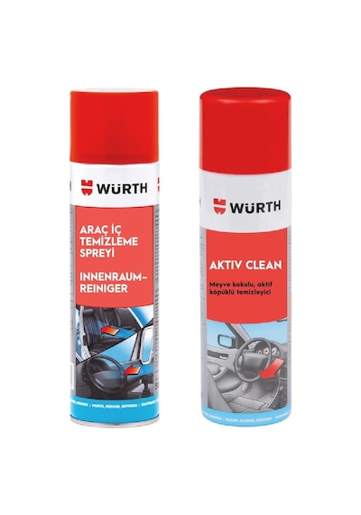 Würth Aktif Temizleme Köpüğü 500ml Araç İçi Bakım Spreyi 500 Ml