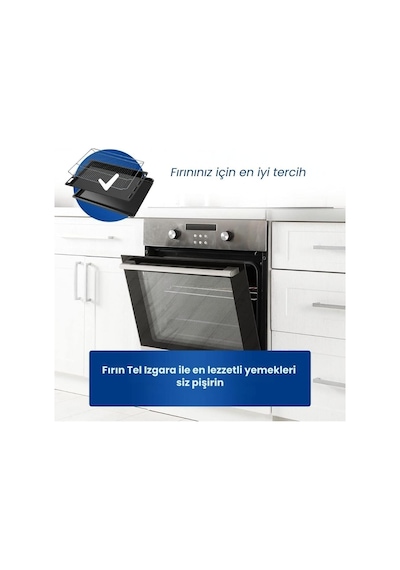 Ankastre Fırın Tel Izgara, Bosch, Siemens, Profilo İle Uyumlu 465x375 Mm Standart