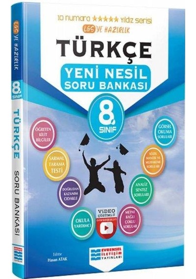8. Sınıf Türkçe Soru Bankası - Evrensel İletişim Yayınları
