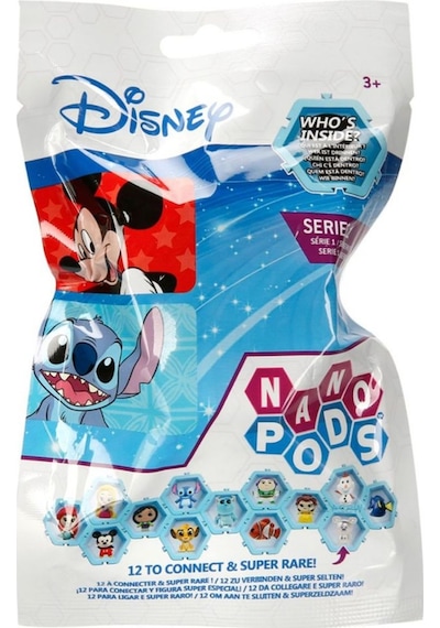 Wıb Disney Pixar Nano Pods Blind Bag Sürpriz Figür - 4 Adet