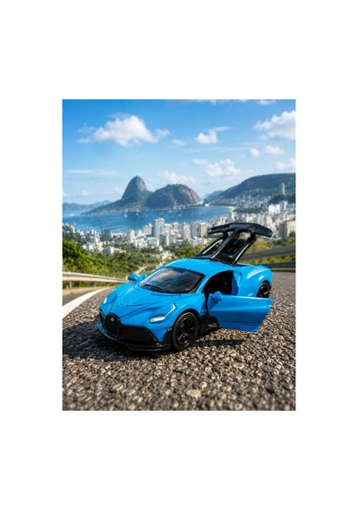 4'lü Die Cast Metal Spor Araba Seti Set 2 1:64 Ölçek - Açılır Kapı & Bagaj - Kutulu Koleksiyon Karışık Renk Ve Model