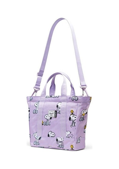 Herschel Peanuts Omuz Çantası-en: 27,3 Cm, Boy: 26,4 Cm, Derinlik: 10,16 Cm 11824-07759 Mor