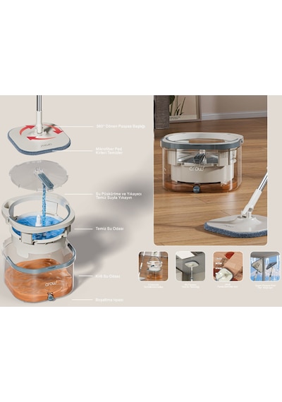 Master Clean Pro Mop-7645